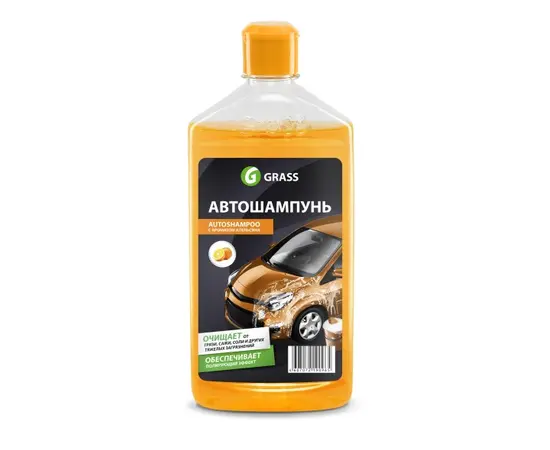 ავტოშამპუნი Grass 111105-1 0.5 ლ ფორთოხალი