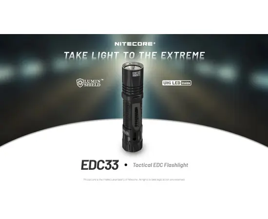Фонарь Nitecore EDC33 4000mAh 4000Lm