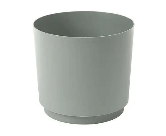 ქოთანი ყვავილის Lamela AURA 200 recycled cover - grey-green 4,7L