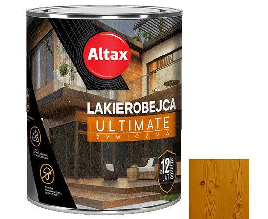 Facade varnish Altax Ultimate chestnut 0.75 l