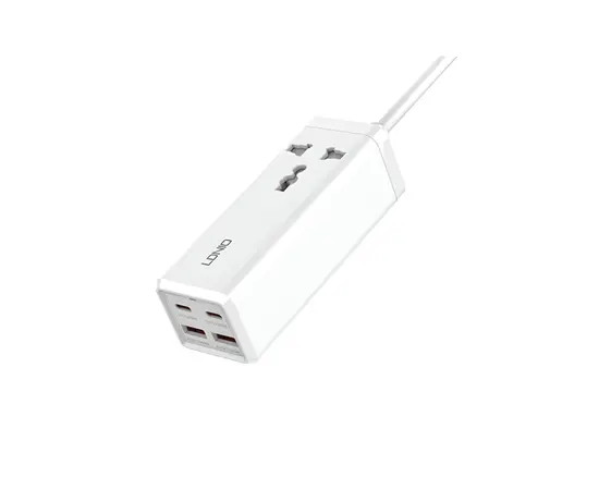 დამაგრძელებელი LDNIO SC1418 1 2მ 2 USB-A C