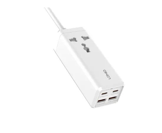 დამაგრძელებელი LDNIO SC1418 1 2მ 2 USB-A C