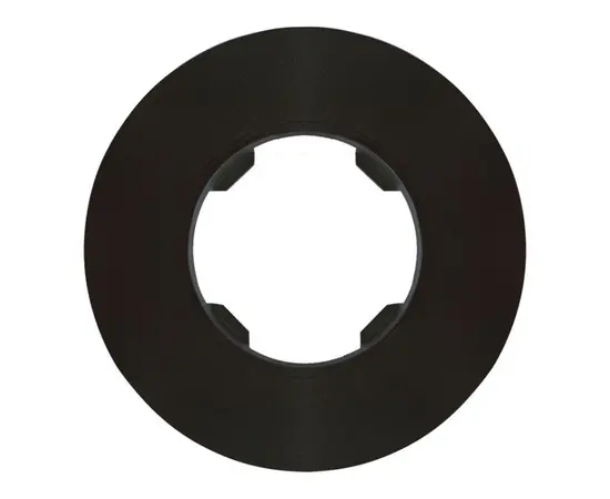 Рамка круглая DPM Soul SEU5001B 1 местная черная