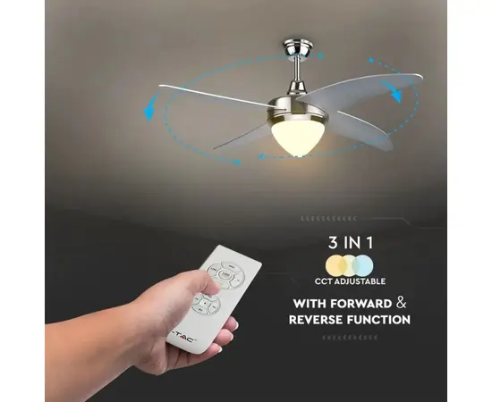 Люстра-вентилятор V-TAC LED 7915 60W