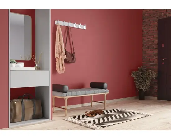 Interior paint test Magnat Kolor Love 25 ml KL34 red