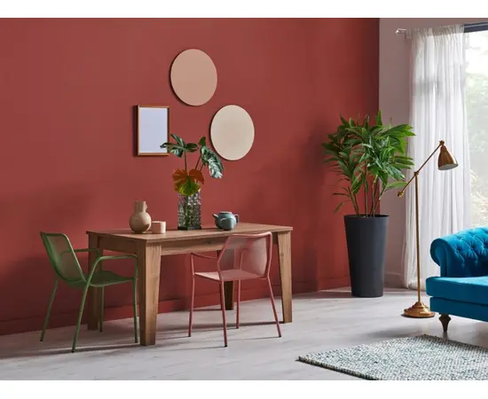 Interior paint test Magnat Kolor Love 25 ml KL34 red