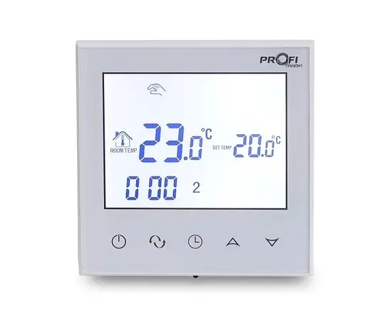 თერმორეგულატორი თბილი იატაკისთვის Profitherm Eko WiFi 3600W თეთრი