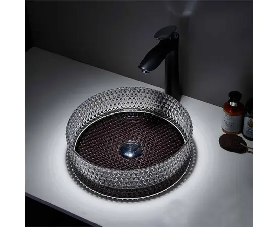 ხელსაბანი დასადგამი GLASS BASIN GL09D