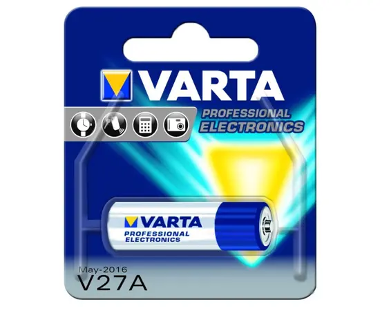 Батарейка VARTA Alkaline V27A 12 V 20 mAh 1 шт