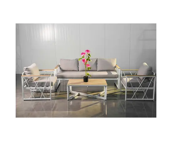 Furniture set table 2 chairs sofa JHA-3203