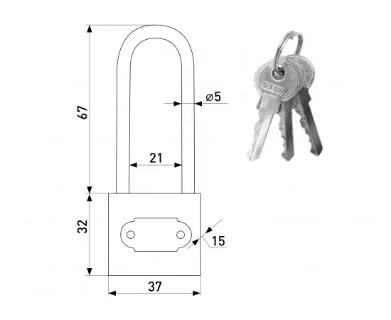 ბოქლომი Soller 364-38L 38mm