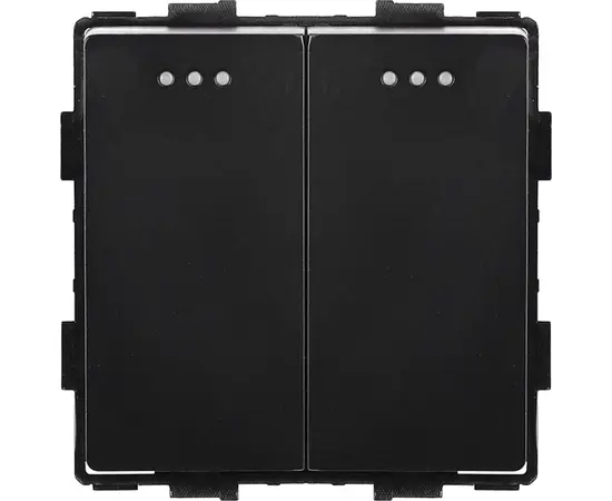 ჩამრთველი ჩარჩოს გარეშე Socket Style 2 შავი
