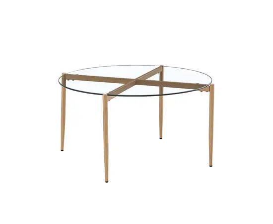 Table clear SOAR END TABLE ROUND 91.4x47 cm