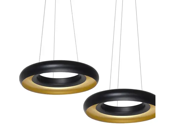 Подвес Milagro RONDO NERO LED 36W 4000K черный