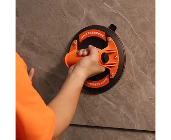 Присоска с вакуумом и манометром Tiler 8128F-A