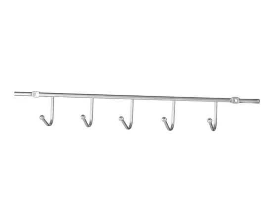 Level NIAGARA 5-HOOK RAIL CHROME