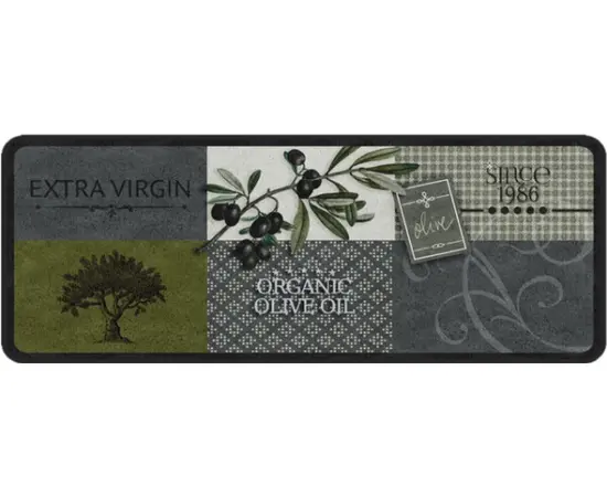 ფეხსაგები Hamat 501 DECO FLAIR Olive 50x120 სმ