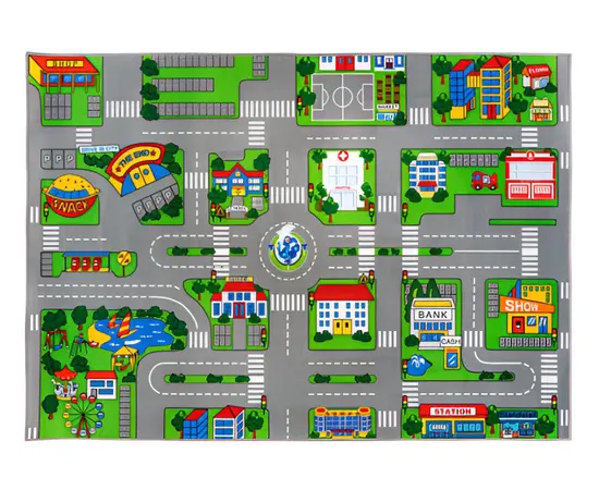 Коврик Hamat BV 712 PLAY CARPET CITY 100x150 см
