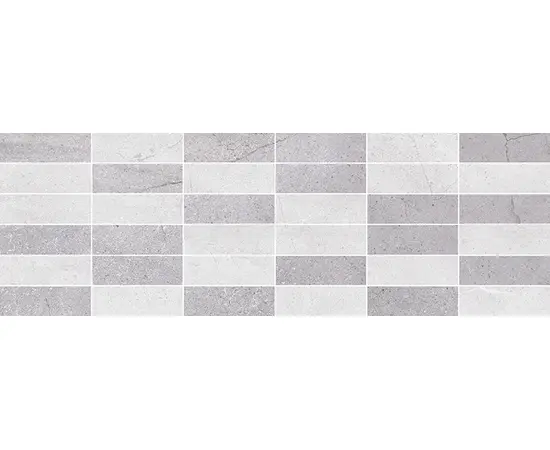 Tile Super Ceramica RELIEVE OXFORD GRIS RVTO 20X60cm