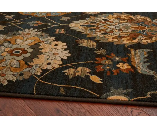ხალიჩა Dywilan  SUPERIOR LATICA NAVY 2470 cC2 170x235 100% WOOL