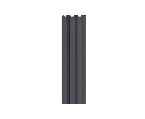 ლამელის პანელი VOX Profile Linerio M-Line Anthracite 2650x122x12 მმ