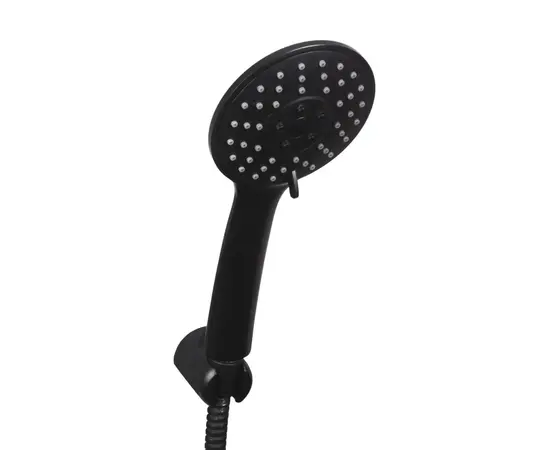 Shower head Bisk base3 Black