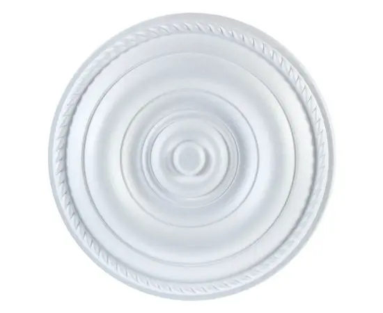 Polystorol foam ceiling rosette Solid C307/30 30 cm