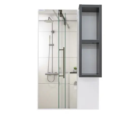 Mirror with shelf Denko Step 46x76
