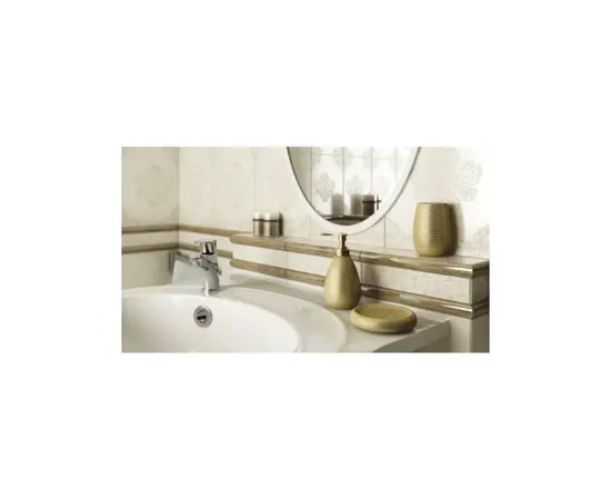 Cup for toothbrushes Bisk GOLD 06303