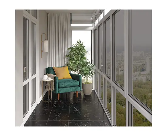 Static window film Delfa TM5-BC/S76 black 76x150 cm