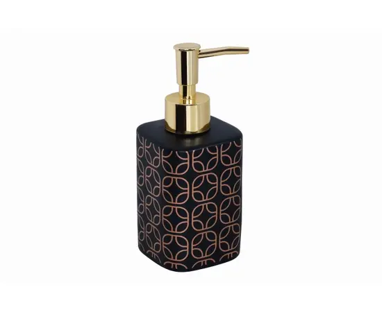 Liquid soap dispenser Bisk Glossy 07968 6.6x16.5x6.6 cm