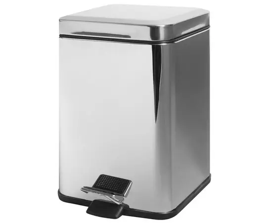 ურნა Bisk NIAGARA SQUARE PEDAL BIN 6L CHROME