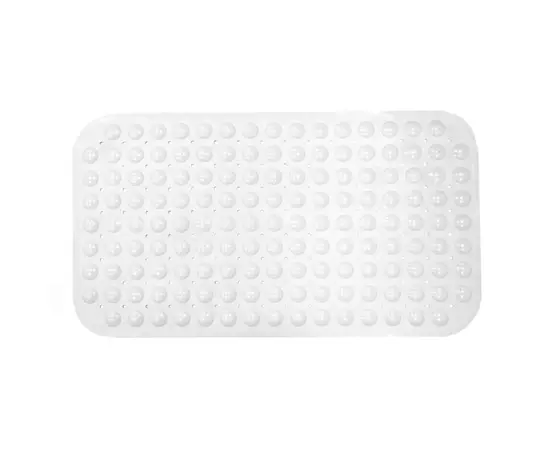 Bath mat Bisk 70952 35x70 cm white