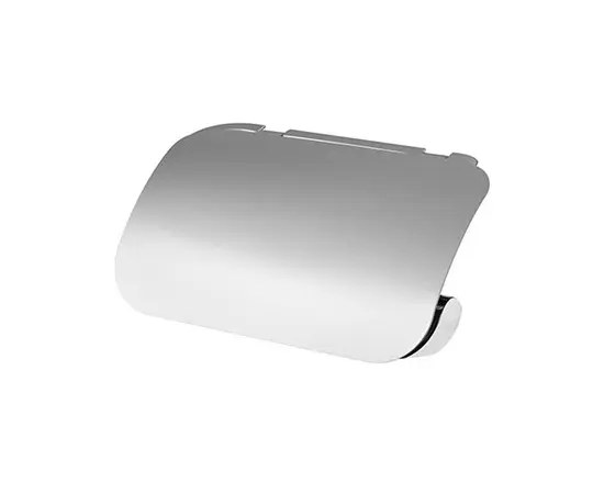 სამაგრი ტუალეტის ქაღალდის NATURA WC ROLL PAPER HOLDER WITH LID CHROME