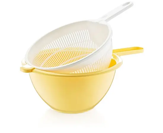 Миска с ситом Irak Plastik HOME DESIGN SG200