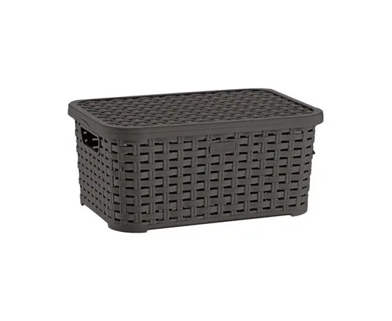 Basket with lid Irak Plastik HOME DESIGN SP-290 5 l