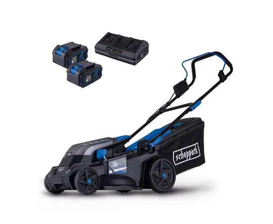 Battery lawnmower Scheppach BC-MP380-X -SET