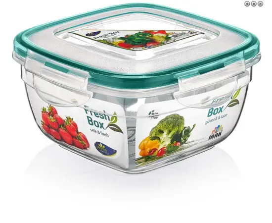 კონტეინერი პროდუქტებისთვის Irak Plastik Fresh box LC-100 600 მლ