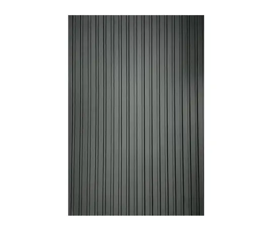 Настенная панель MDF Super Profil 12117 2800x117x12 мм 0.3276 м² черная