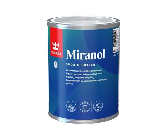 Paint for complex surfaces Tikkurila Miranol C 0.9 l