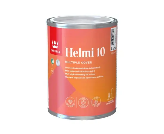Furniture paint Tikkurila Helmi 10 Matt C 0.9 l