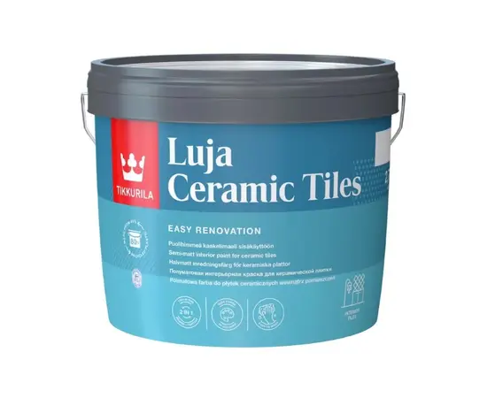 Tile paint Tikkurila Luja Ceramic Tiles A 2.7 l