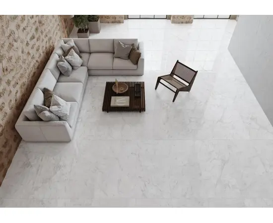 Porcelain tile Azuvi STATUARIO SILK (PRC) 60X120 SL RC