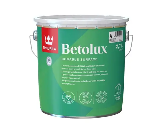 საღებავი იატაკის Tikkurila Betolux C 2,7 ლ