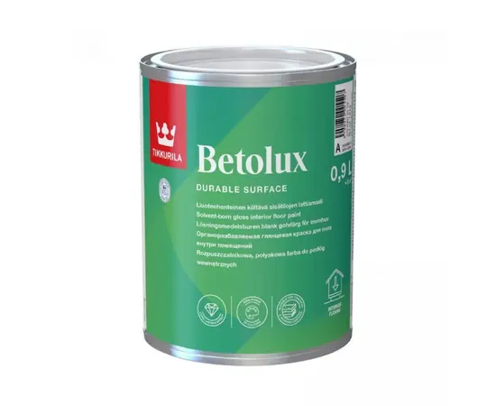 საღებავი იატაკის Tikkurila Betolux A 0,9 ლ