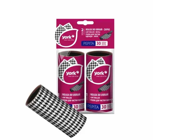 Spare rollers for clothes cleaner York 3981 2 pcs