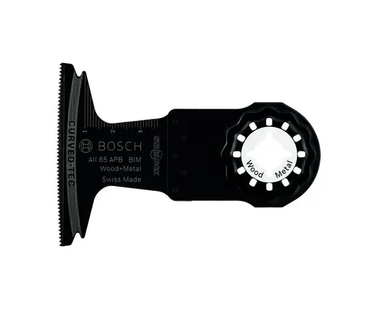 Пильное полотно по дереву и металлу Bosch 2608661781 Starlock BIM 65x40 мм