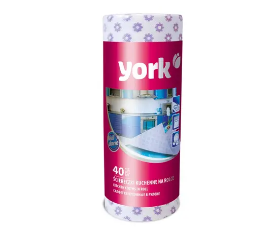 Салфетки кухонные в рулоне 25x40 см 40 шт