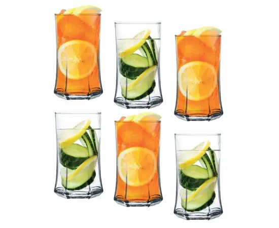Set of glasses tall Domotti Delight 67535 330ml 6pcs