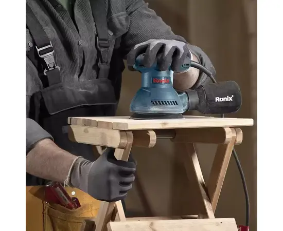 სახეხი მანქანა ექსცენტრიული Ronix 6406
